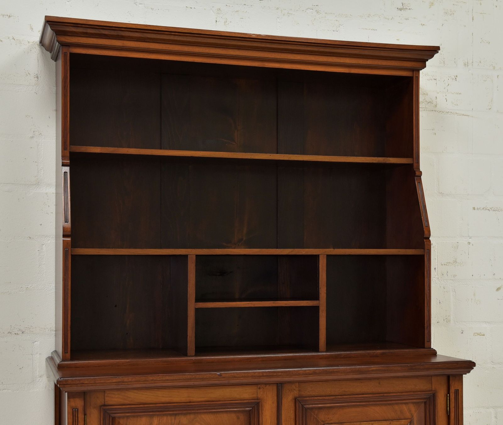 photo furniture Shelf Cabinet Restored Art Nouveau Walnut Shelf Chest