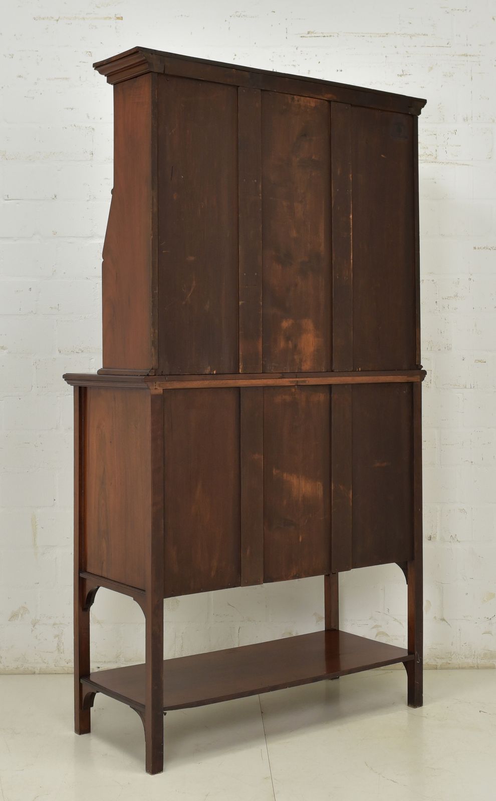 1096.0 Shelf Cabinet Restored Art Nouveau Walnut Shelf Chest photo