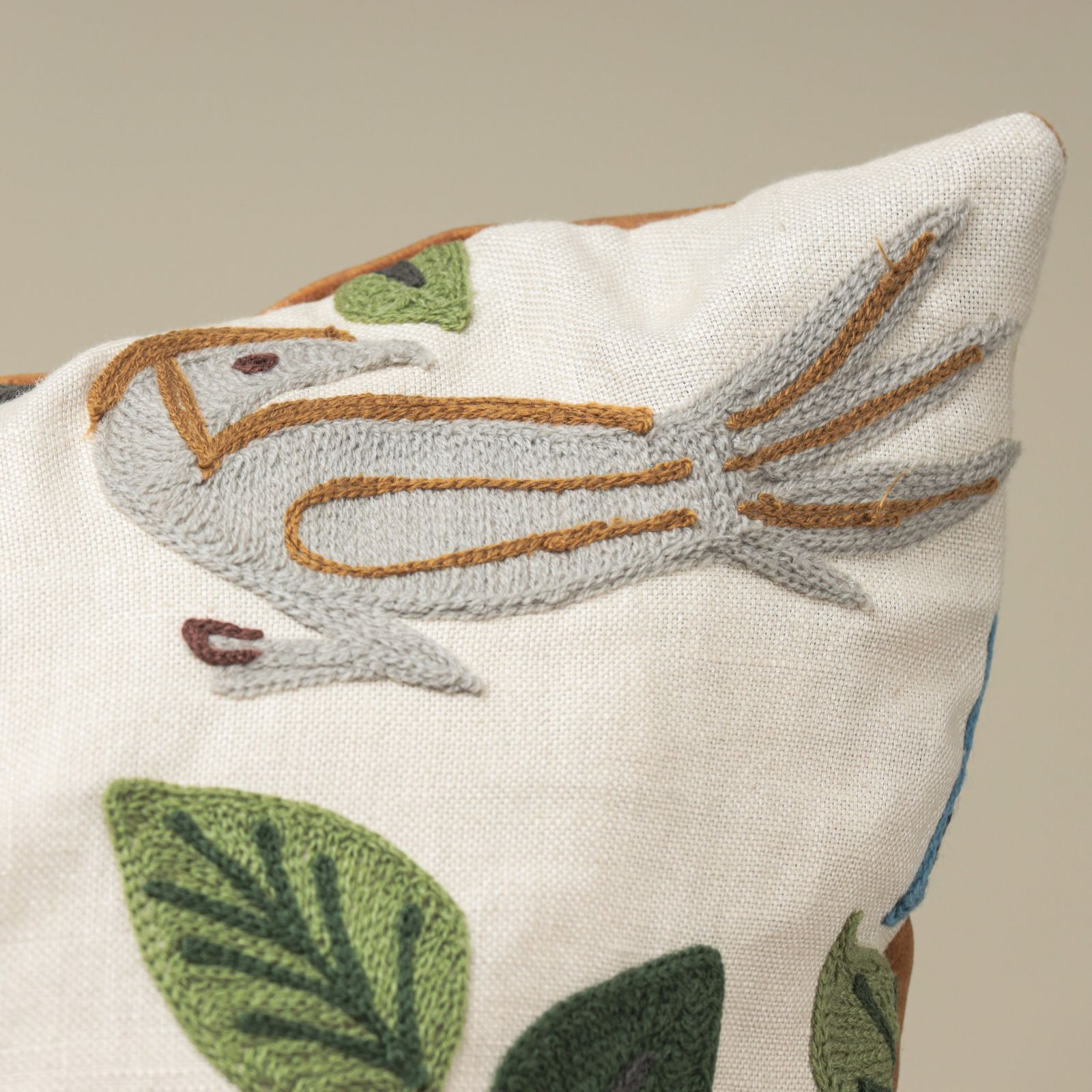Bespoke Crewel Cushion photo Textiles