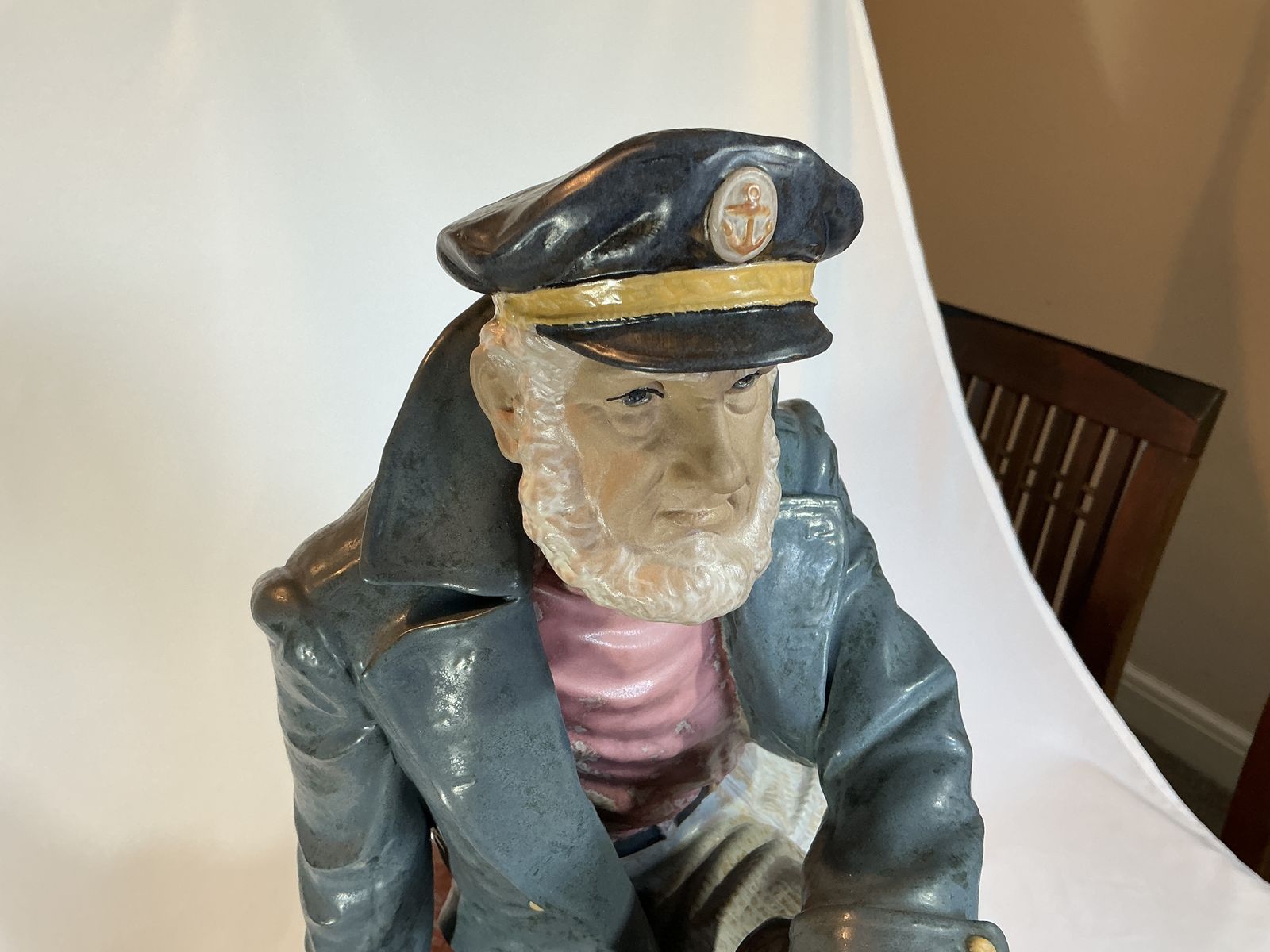 Lladro Days Of Yore Seafarer 22" Ltd Ed Signed Sculpture Gres Retired 2248 Vgc photo vinterior