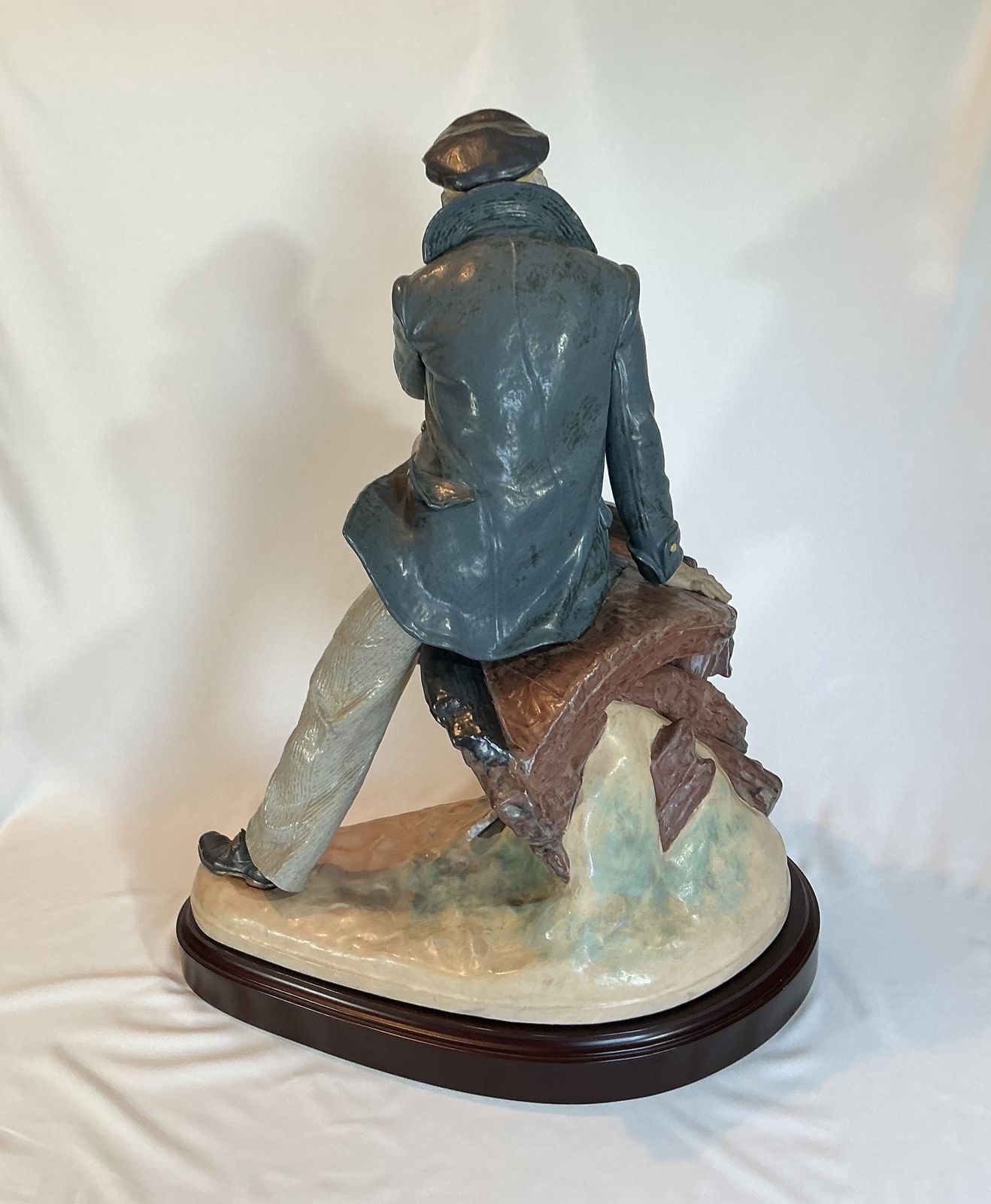 300.0 Lladro Days Of Yore Seafarer 22" Ltd Ed Signed Sculpture Gres Retired 2248 Vgc photo