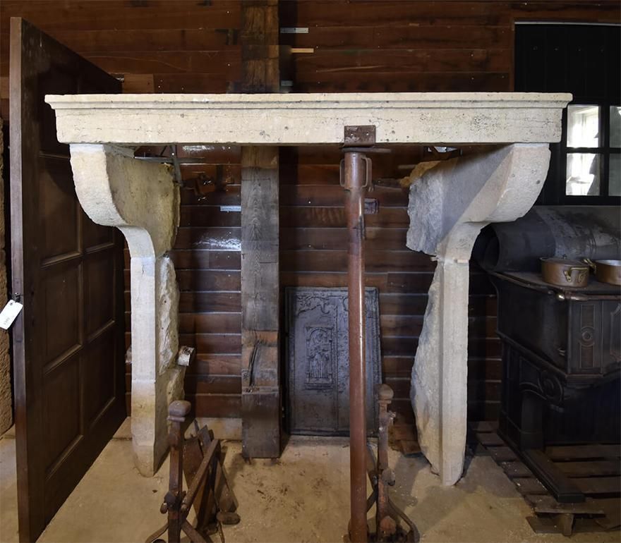 Antique Sandstone Fireplace Mantel 19th Century photo furniture