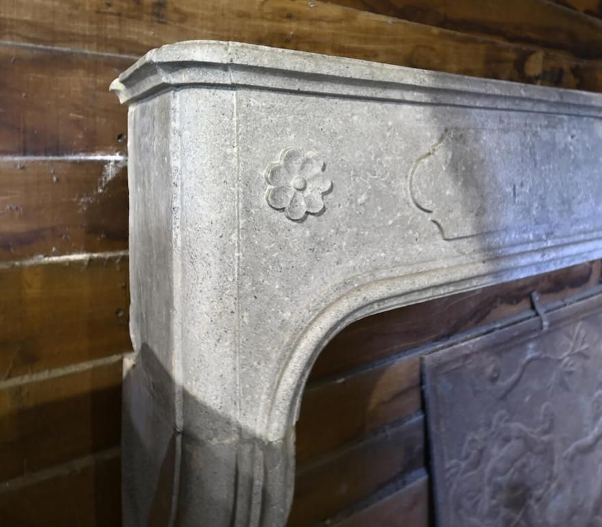 Belgian Bluestone Fireplace Mantel 18th Century photo for sale