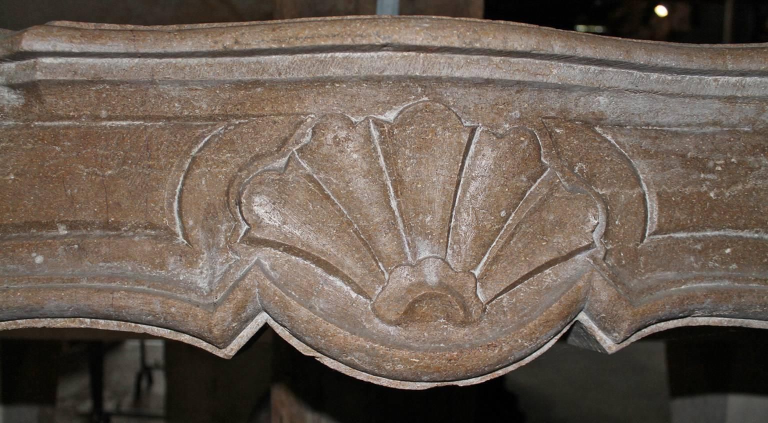 Beautiful Antique Marble Stone 18th Century Fireplace Mantel photo Home Fixtures