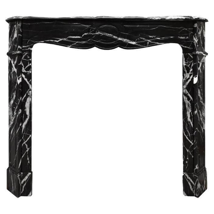 Marble Pompadour Fireplace 19th Century