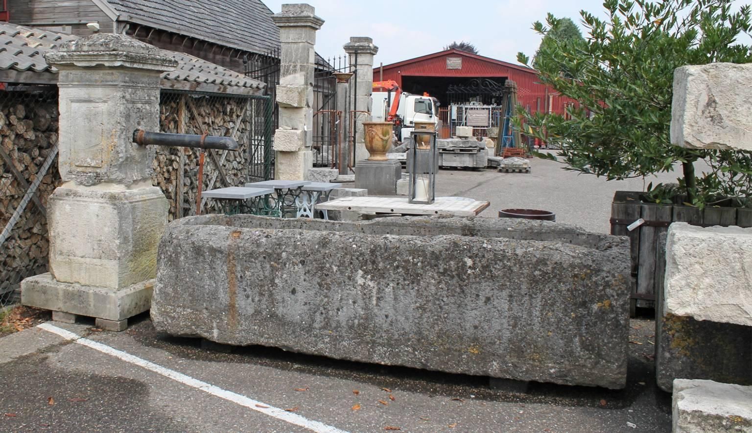 Village Water Pump In Antique Limestone From France, 18th Century photo 7494.0