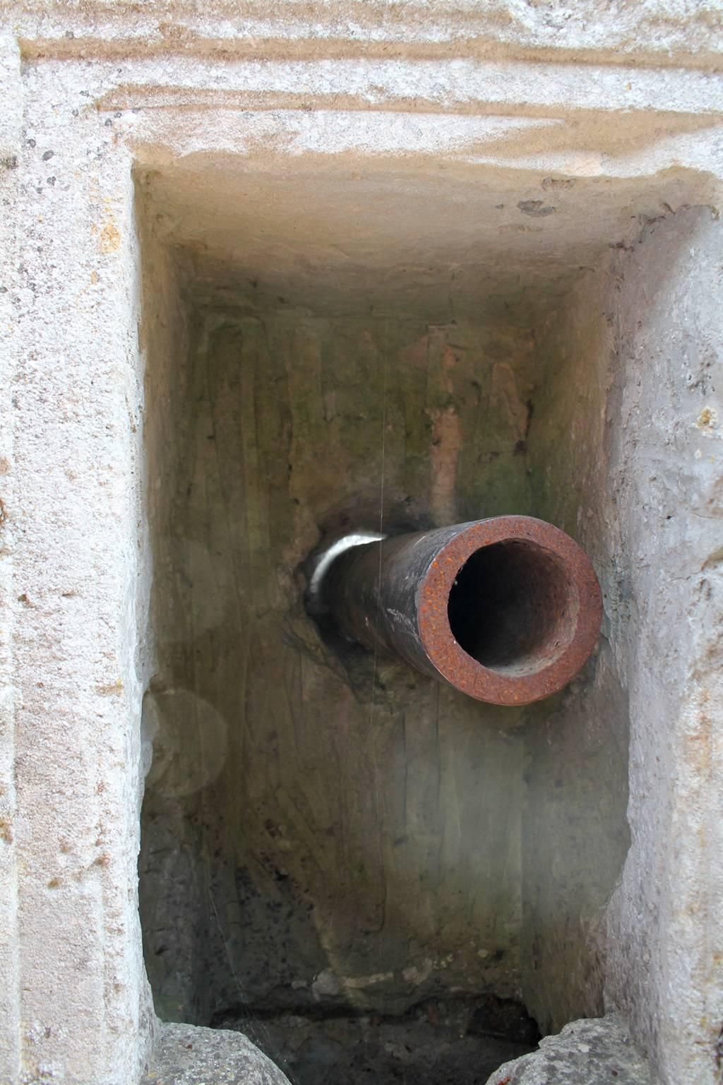 photo for sale Village Water Pump In Antique Limestone From France, 18th Century