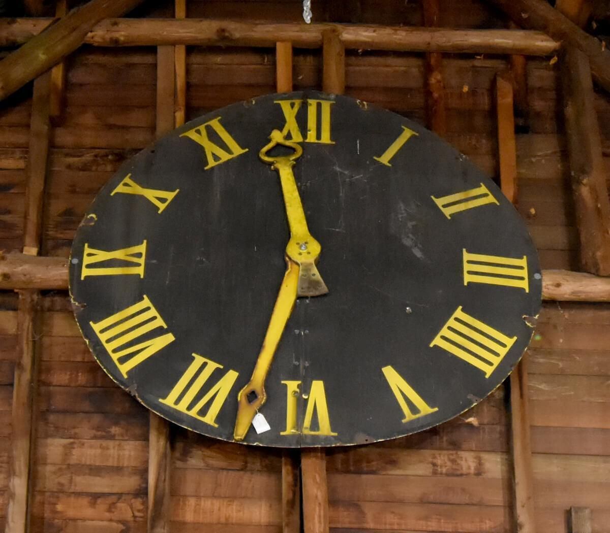 19th Century Antique Church Clock photo furniture