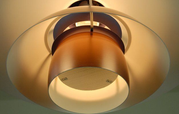 Lighting Ph 4 1/2 4 Pendant Lamp By Poul Henningsen For Louis Poulsen, 1980s photo