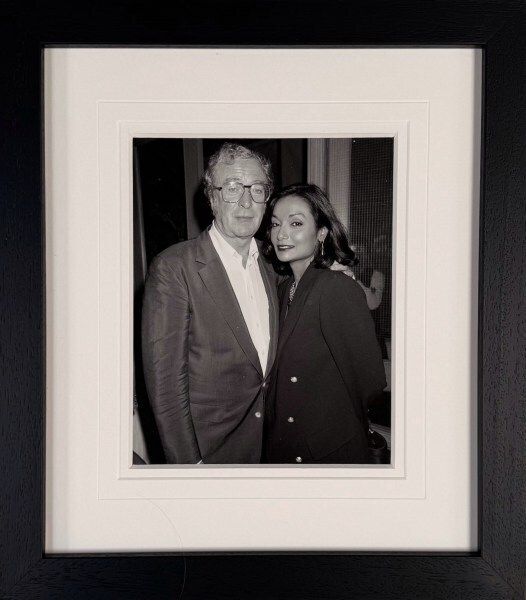 Sir Michael Caine And Shakira Caine By Richard Young