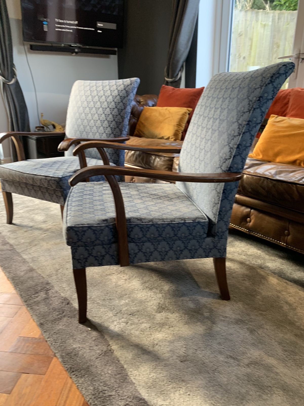 photo for sale Pair Of Parker Knoll Mid Century P.K717 Chairs