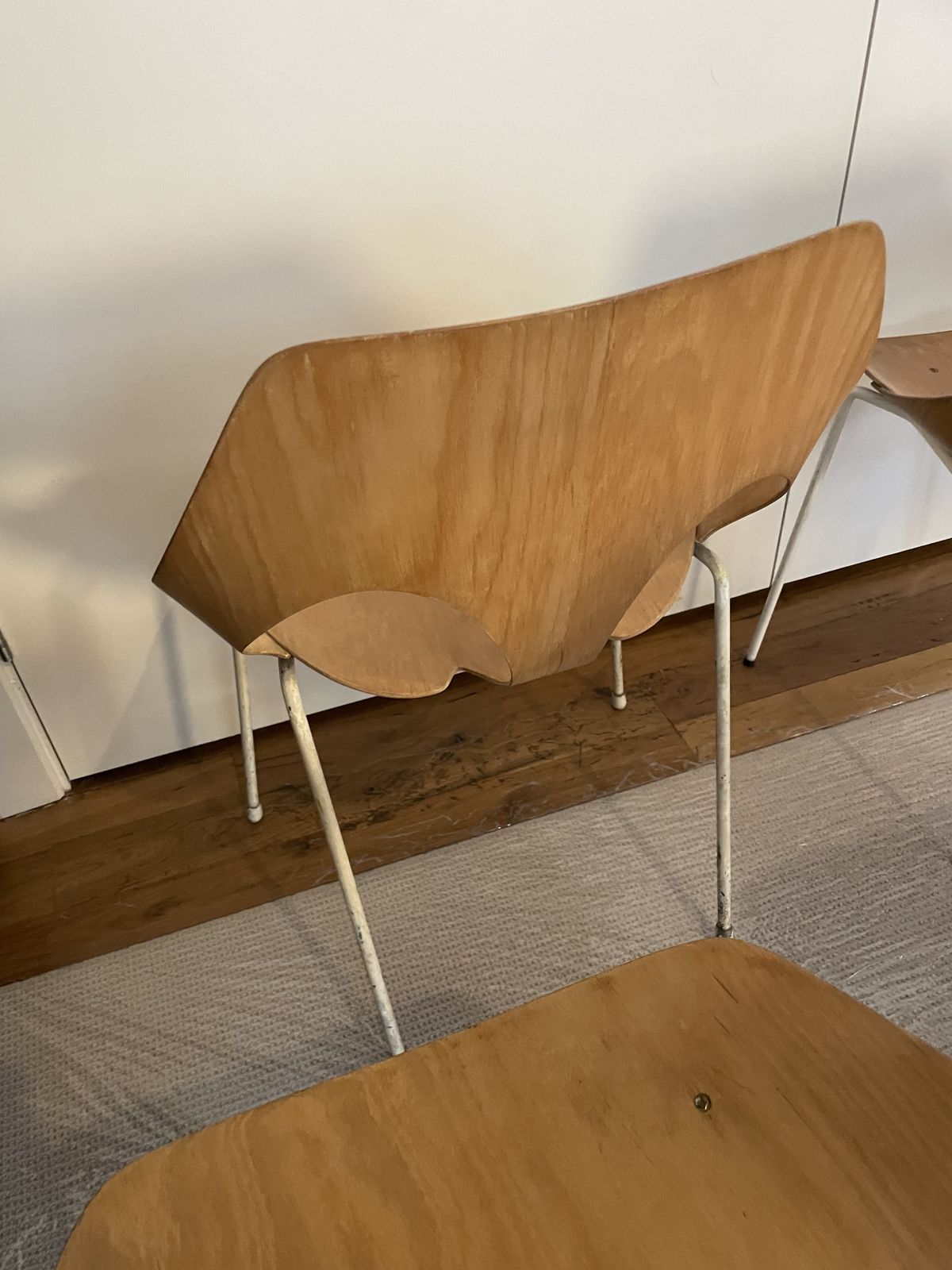 photo furniture 6x Model C3 Jason Chair By Carl Jacobs & Frank Guille For Kandya, 1950s