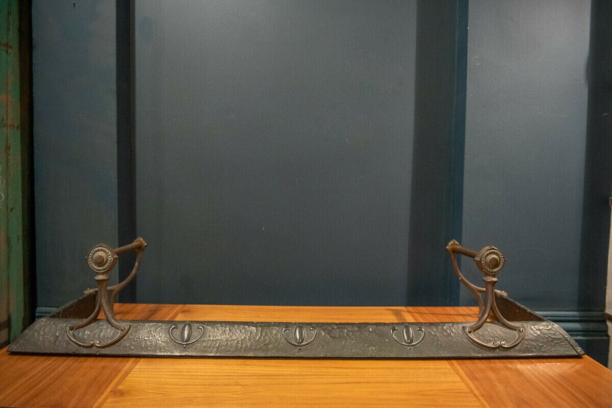 Arts & Crafts/Art Nouveau Copper Fire Fender Circa 1900