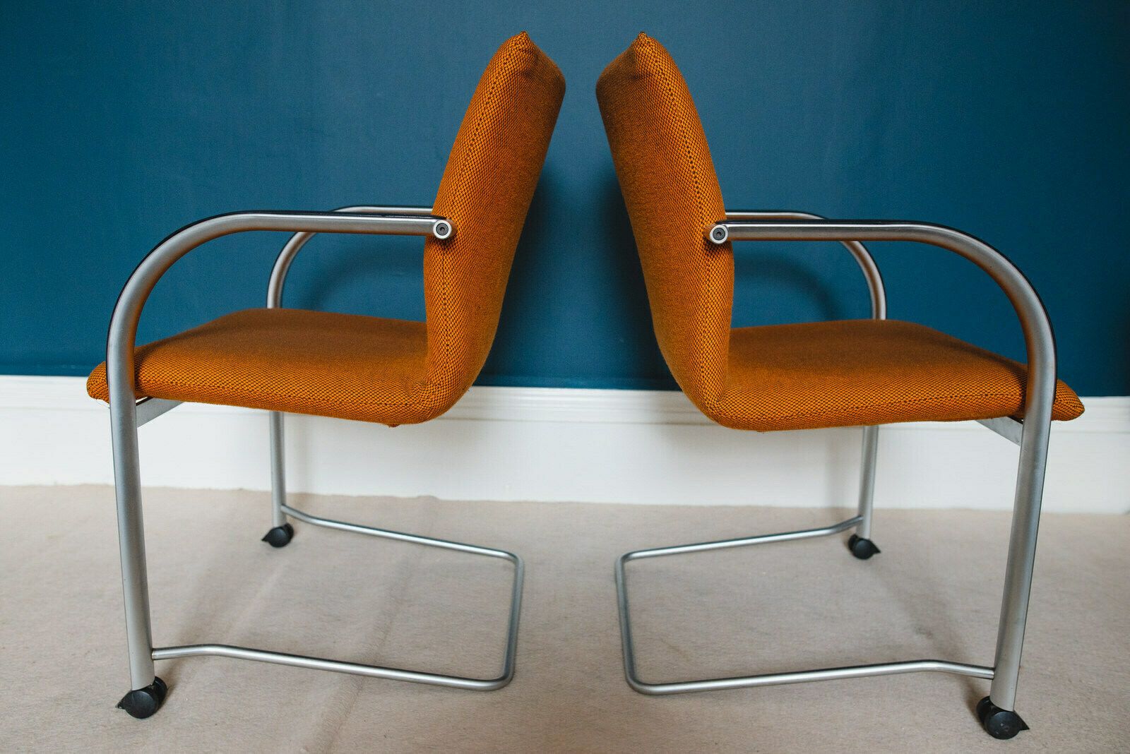 Burkhard Vogtherr For Fritz Hansen Independence Cantilever Chairs photo furniture