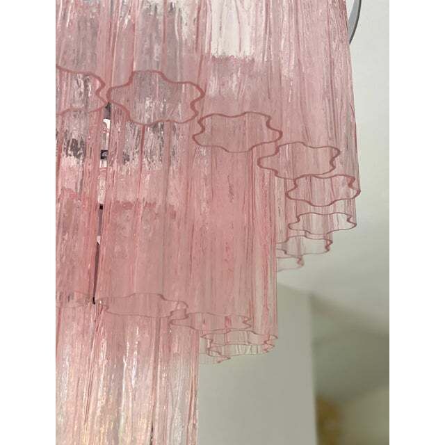 Contemporary “Tronchi” Murano Glass Chandelier In Venini Style photo 6800.0