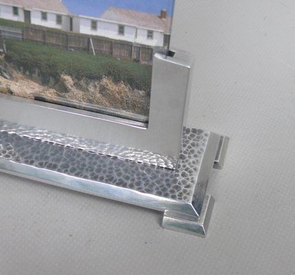 Home Decor Bauhaus Picture Frames In Aluminum, Germany, 1930s, Set Of 2 photo