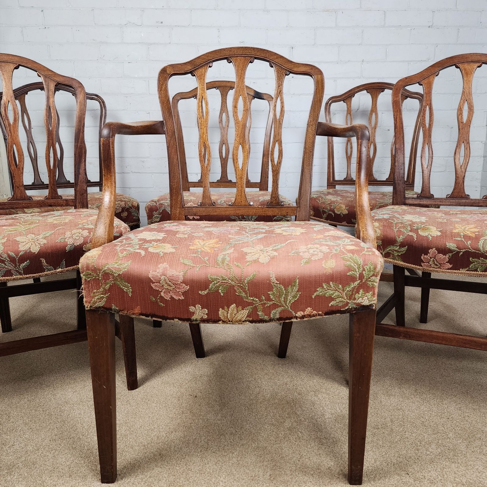 Antique Mahogany Dining Chairs. Georgian Early 19th Century. photo buy