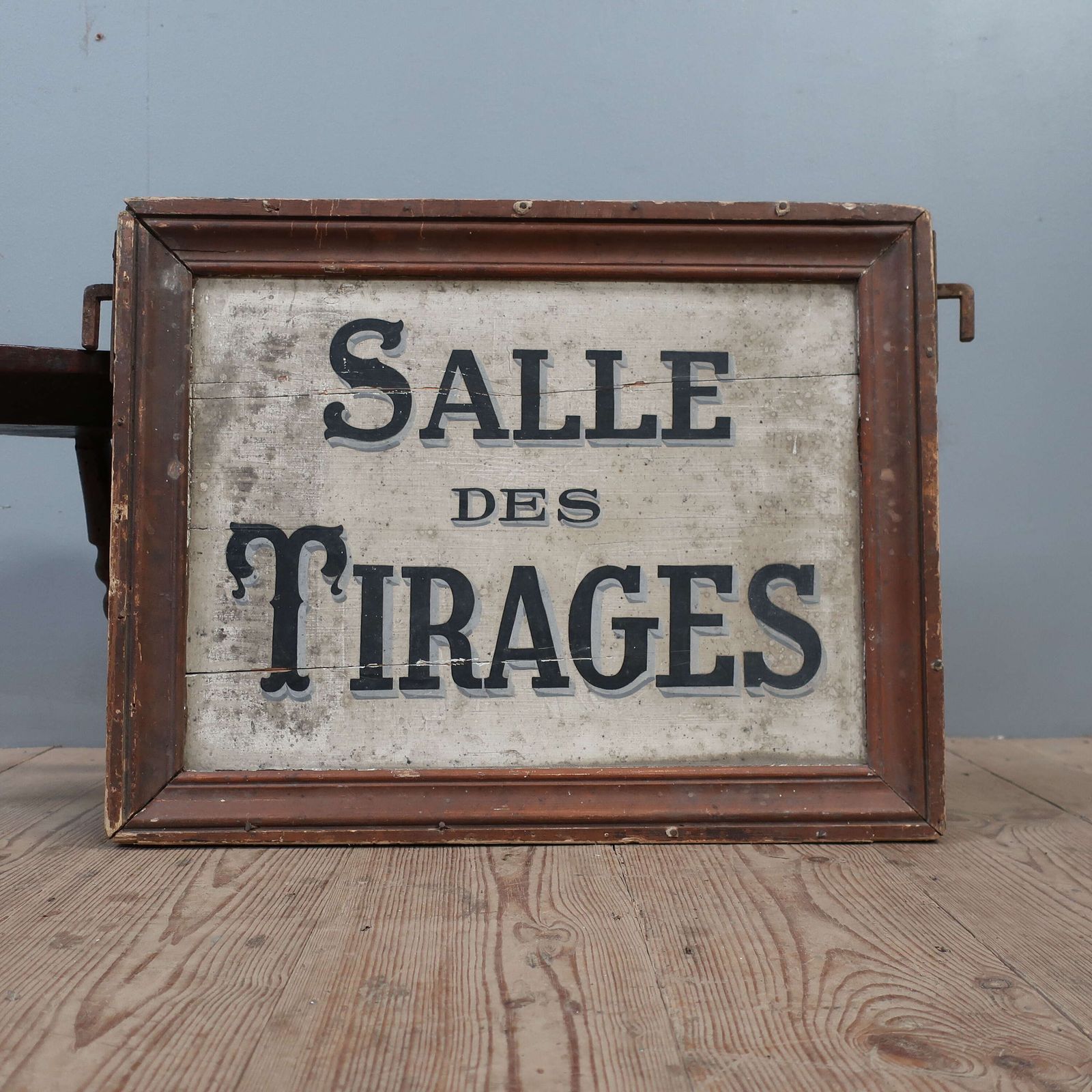 French 'Drawing Room' Sign C1890 photo Home Decor