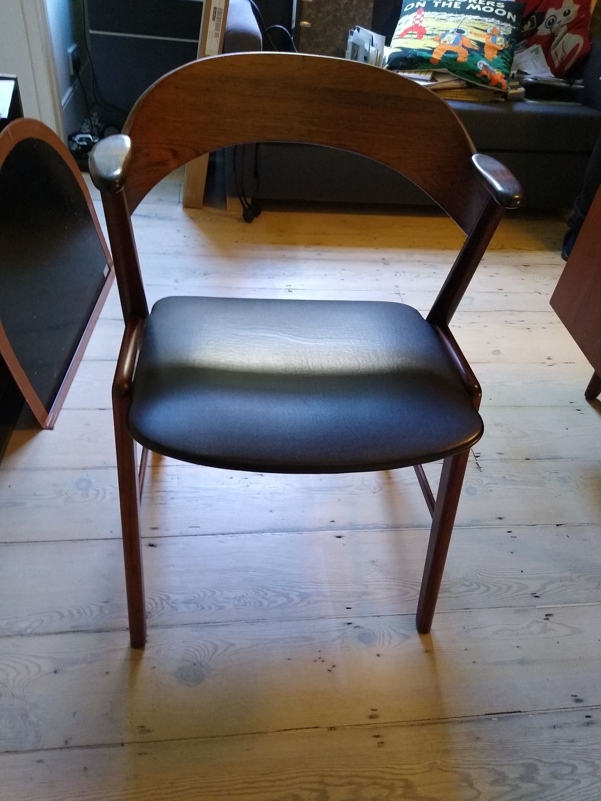Rosewood Scandinavian Chair