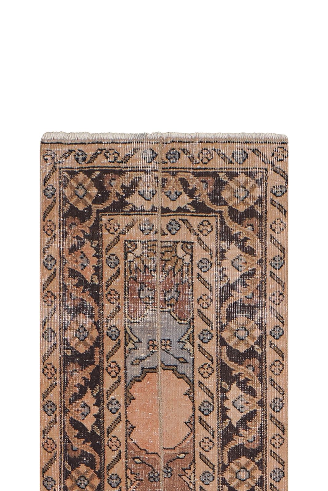 1960s Traditional Turkish Hand Knotted  Long Runner Rug   Stair Carpet 1'8'' X 22'6'' photo furniture