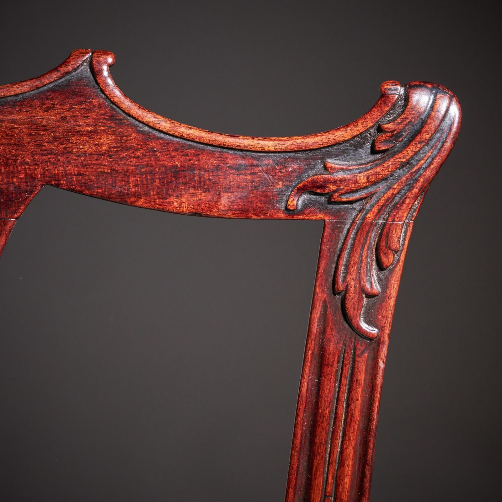 12900.0 A Fine Set Of Six George III 18th Century Gothic Chippendale Dining Chairs, 1760 photo