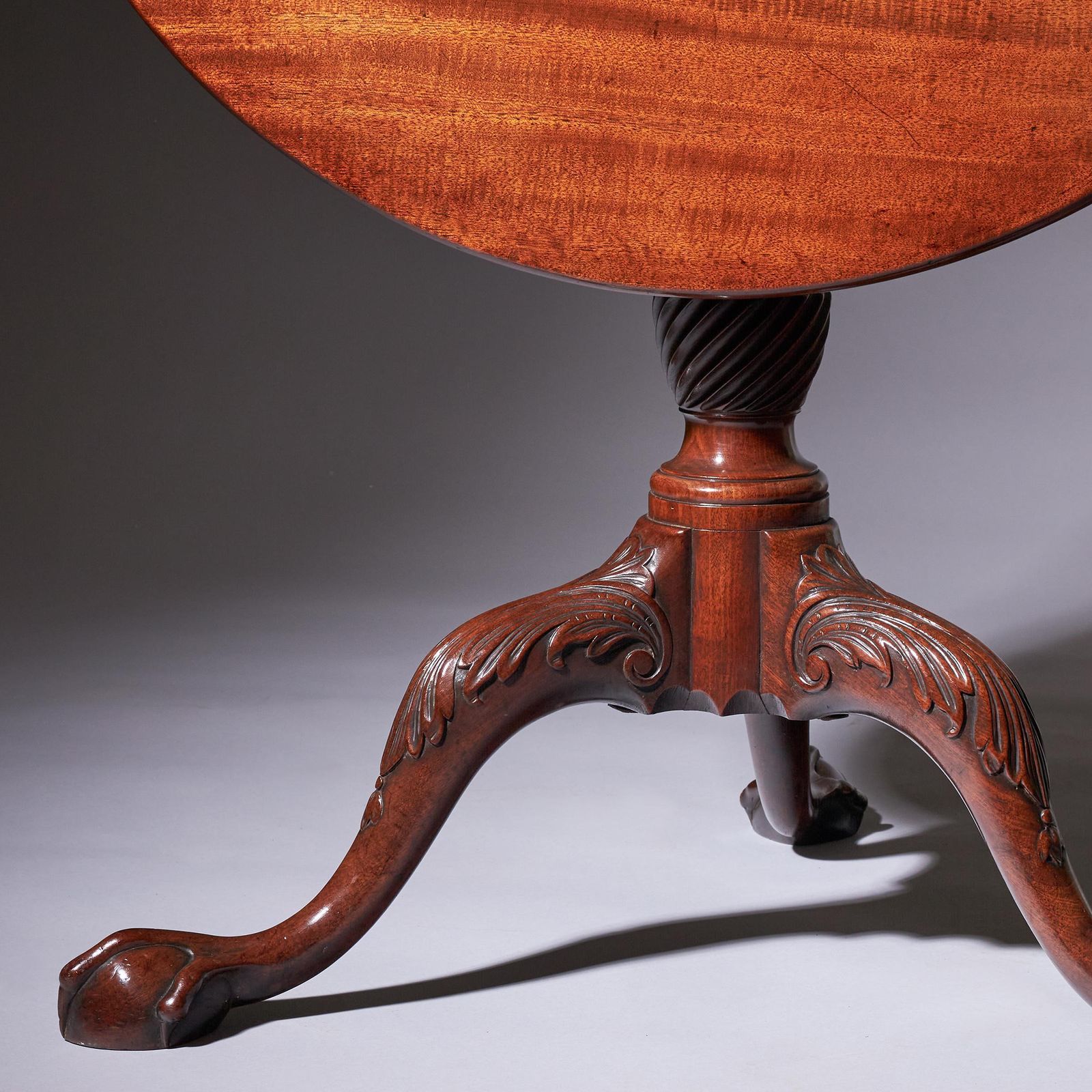 A Fine 18th Century George II Mahogany Tripod Table, Circa 1760 photo buy