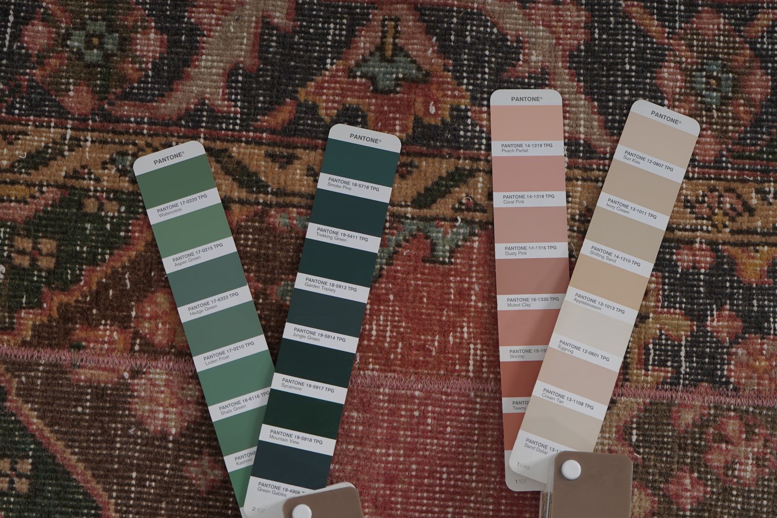 photo furniture 1960s Hand Knotted Anatolian Karapinar Runner   Stair Carpet 1'8'' X 17'2''