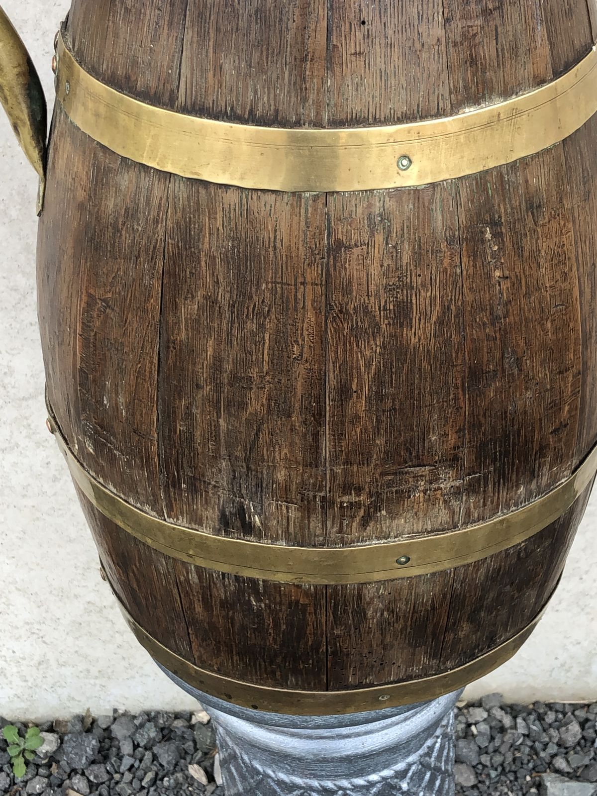 photo for sale Handsome Antique French Pitcher / Umbrella Stand