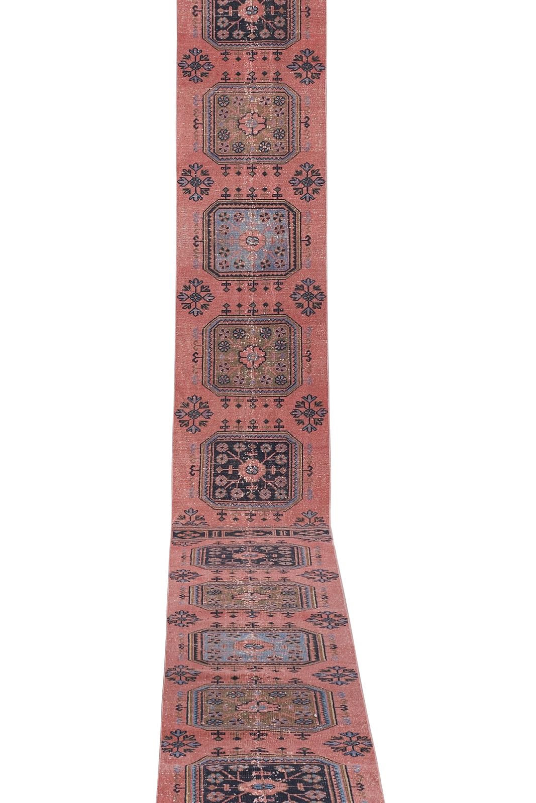 Anatolian Turkish Hand Knotted Runner 2'5'' X 21'7'' photo furniture