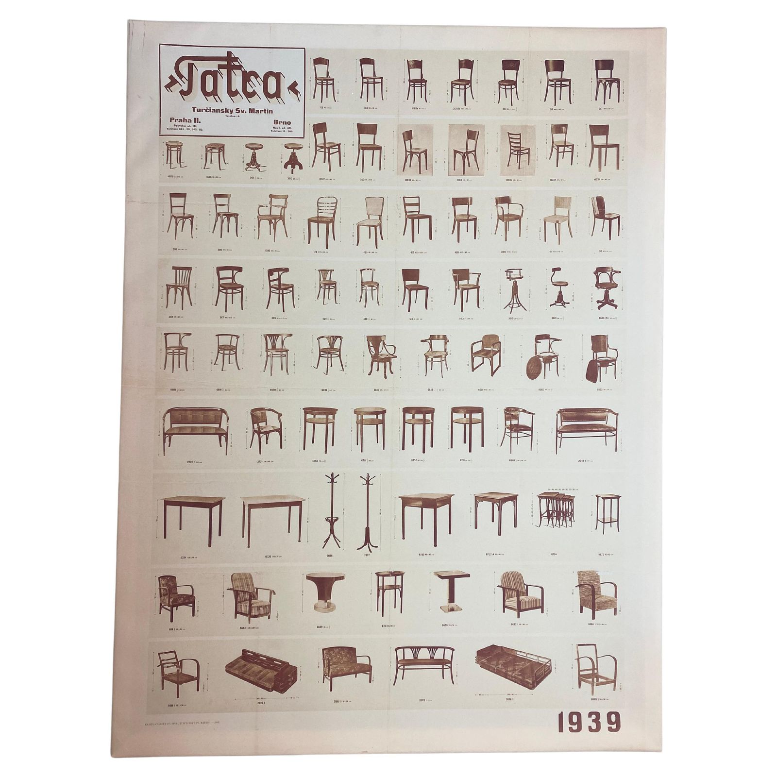 Copy Of A Tatra Poster, 1939