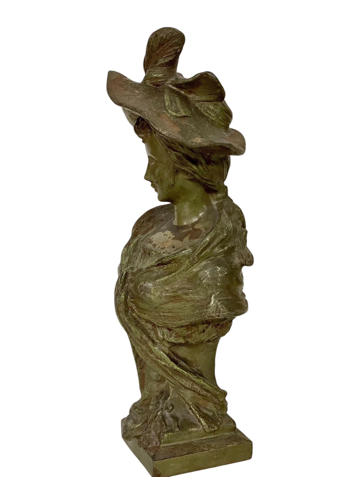 Antique Patinated Bronze Bust By Pedro Ramón José Rigual, Circa 1900 photo 1110.0