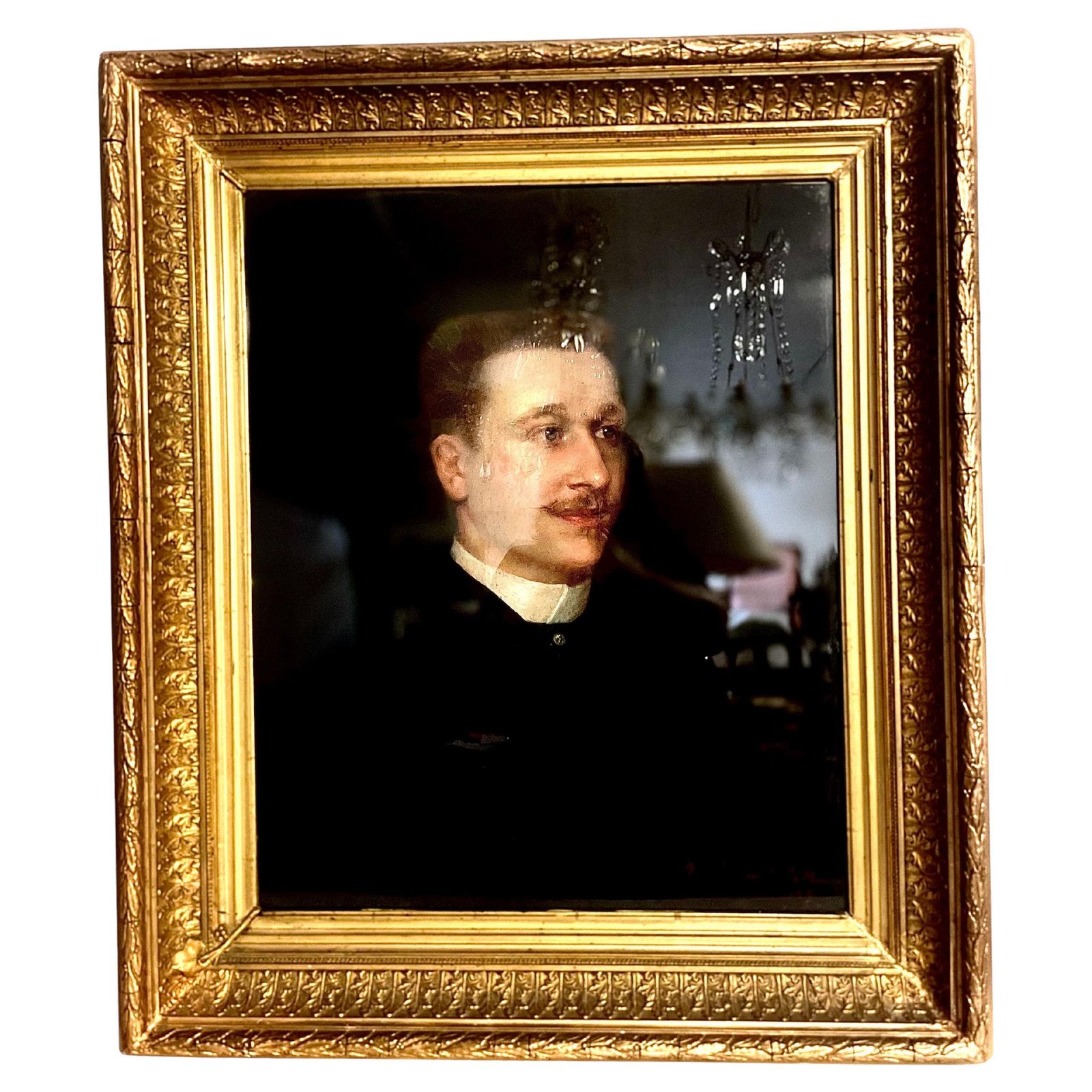 Pastel Portrait Of A Young Gentleman '1889'