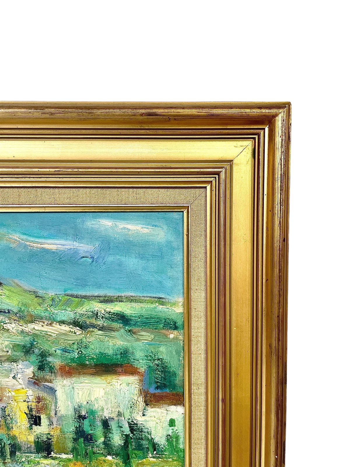 20th Century Oil On Canvas Of Provençal Landscape photo buy