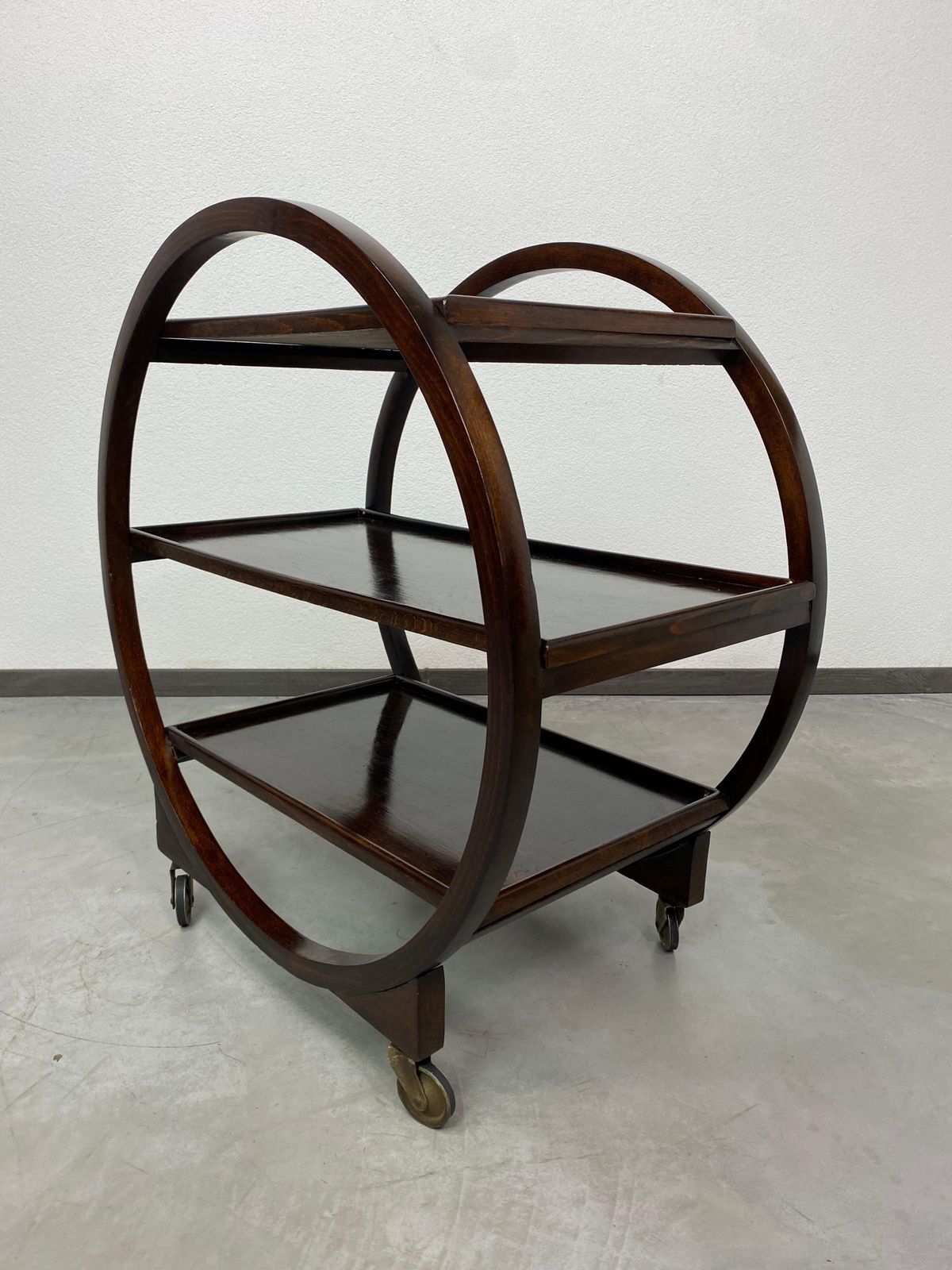Art Deco Serving Trolley By No.1157 By Thonet Debrecen 1930 photo furniture