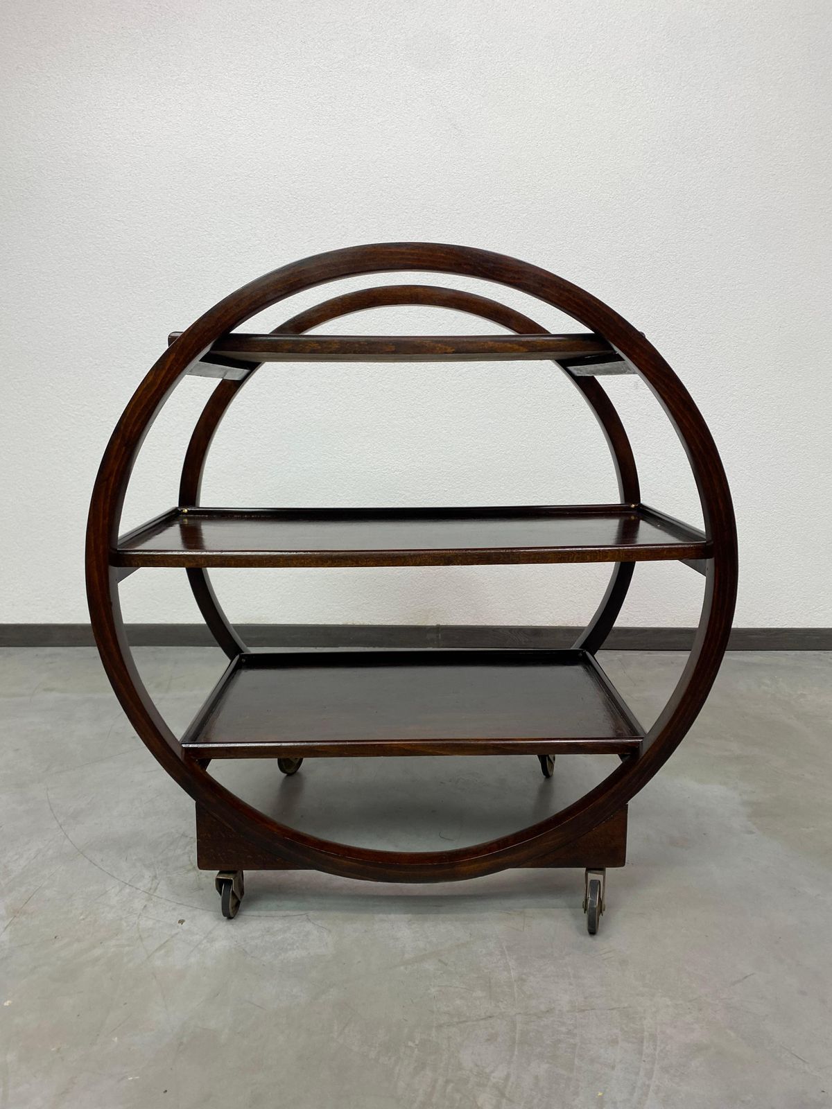 Art Deco Serving Trolley By No.1157 By Thonet Debrecen 1930 photo for sale