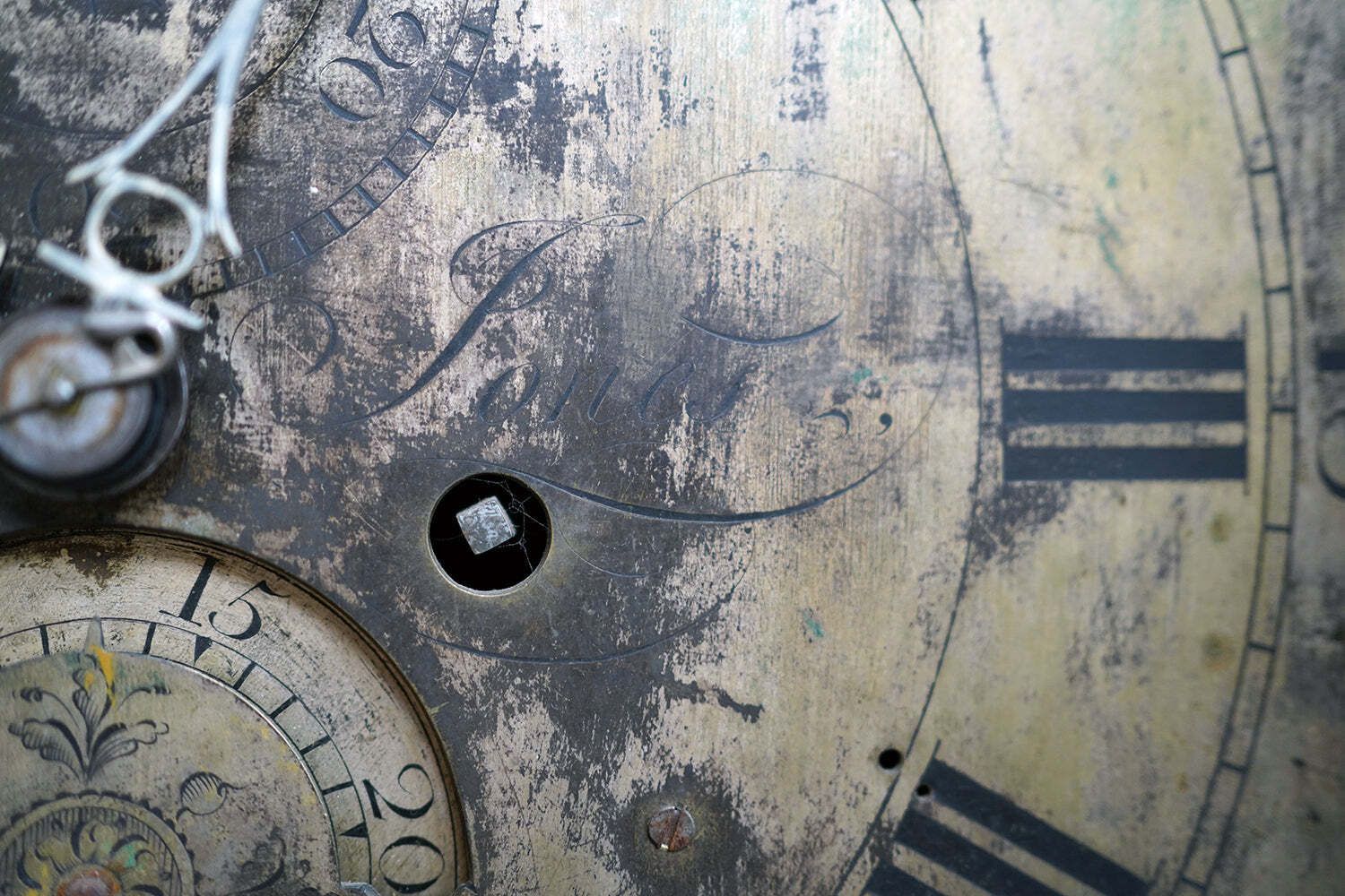 photo buy A Late 18thc Painted Eight Day Longcase Clock By William Jones Of Abingdon C.1790
