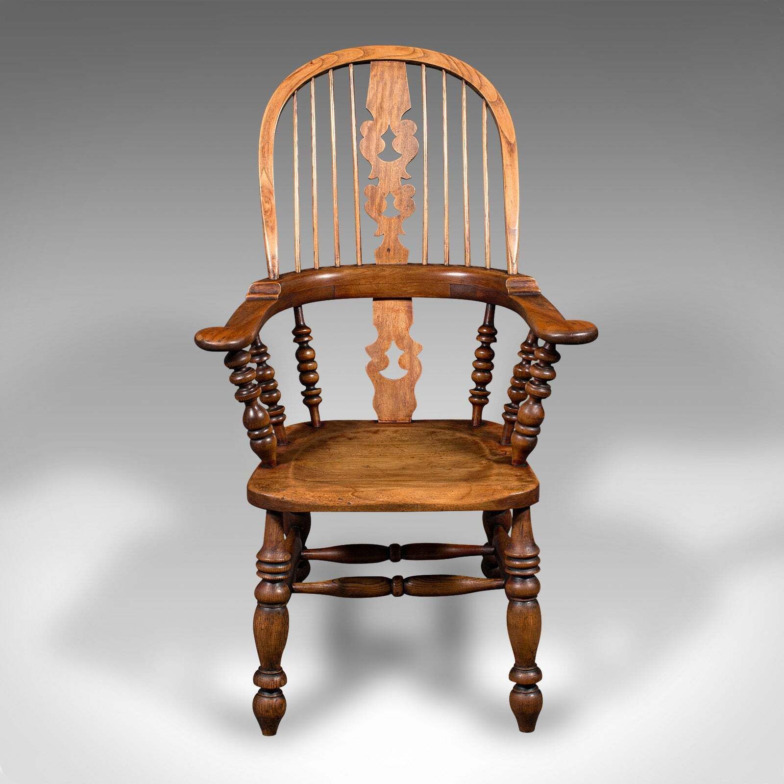 Antique Yorkshire Armchair, English, Elm, Country House, Elbow Seat, Victorian photo furniture