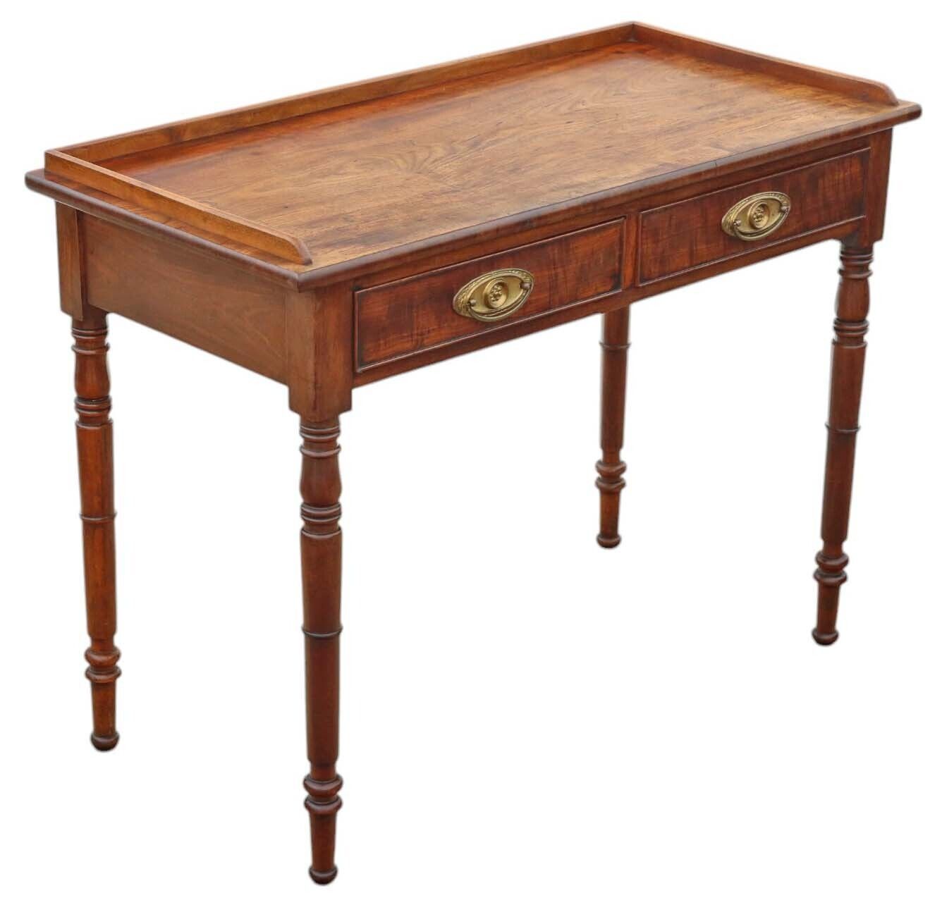 Antique 19th Century Fine Quality Mahogany Writing Desk / Dressing Table photo furniture