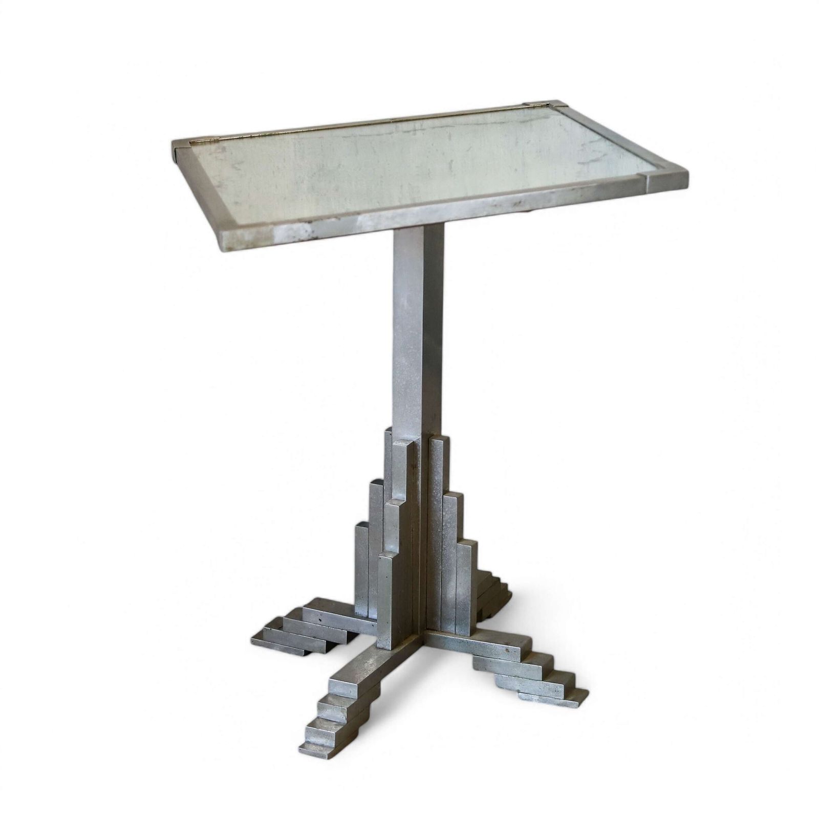 Stylish & Decorative Mid Century Diamond/Lozenge Shaped Art Deco Style Side Table photo furniture