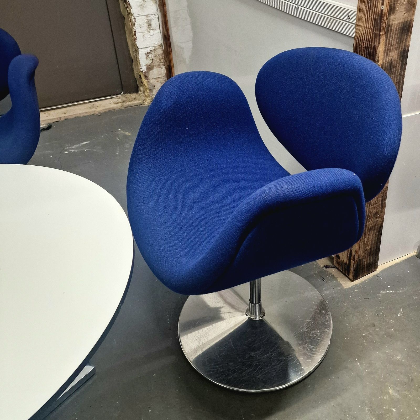 2899.0 Retro Set Of 4 Artifort Little Tulip Chairs By Pierre Paulin Hard To Find! photo
