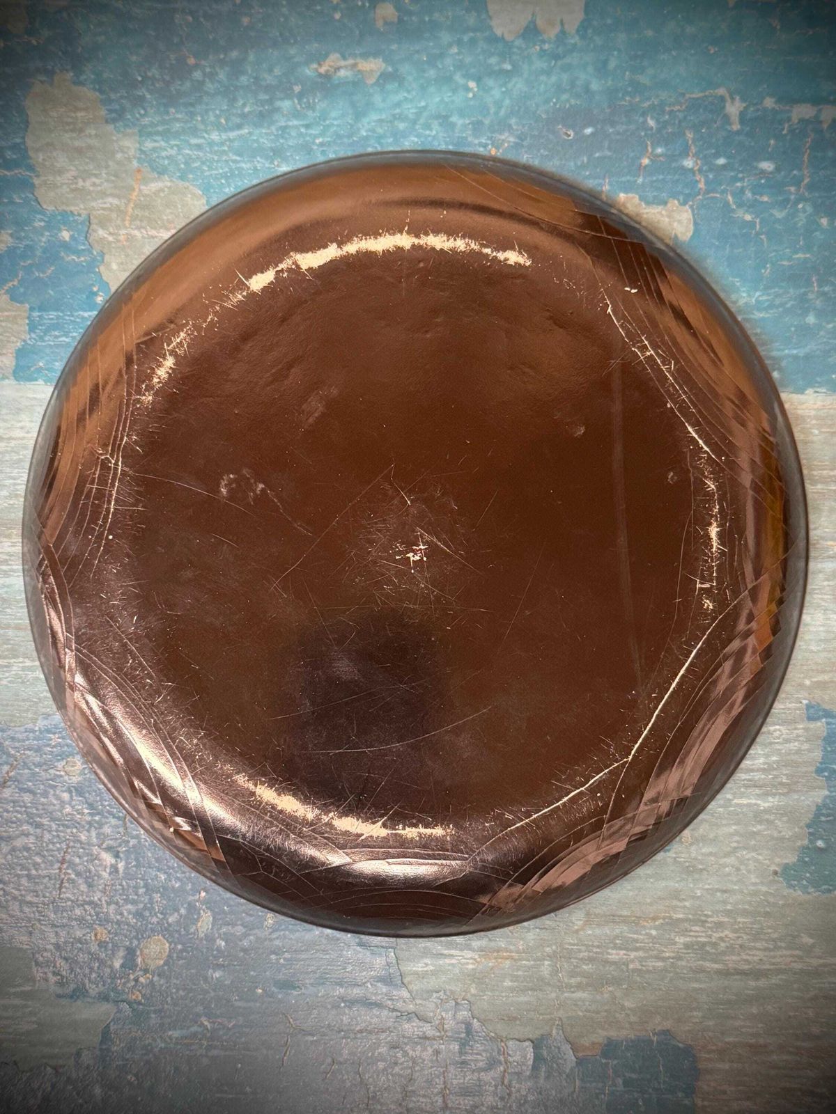 Antique 19th.C Papier Mâché Lacquered Chinese Tray Plate Bowl / Chinoiserie D photo 65.0