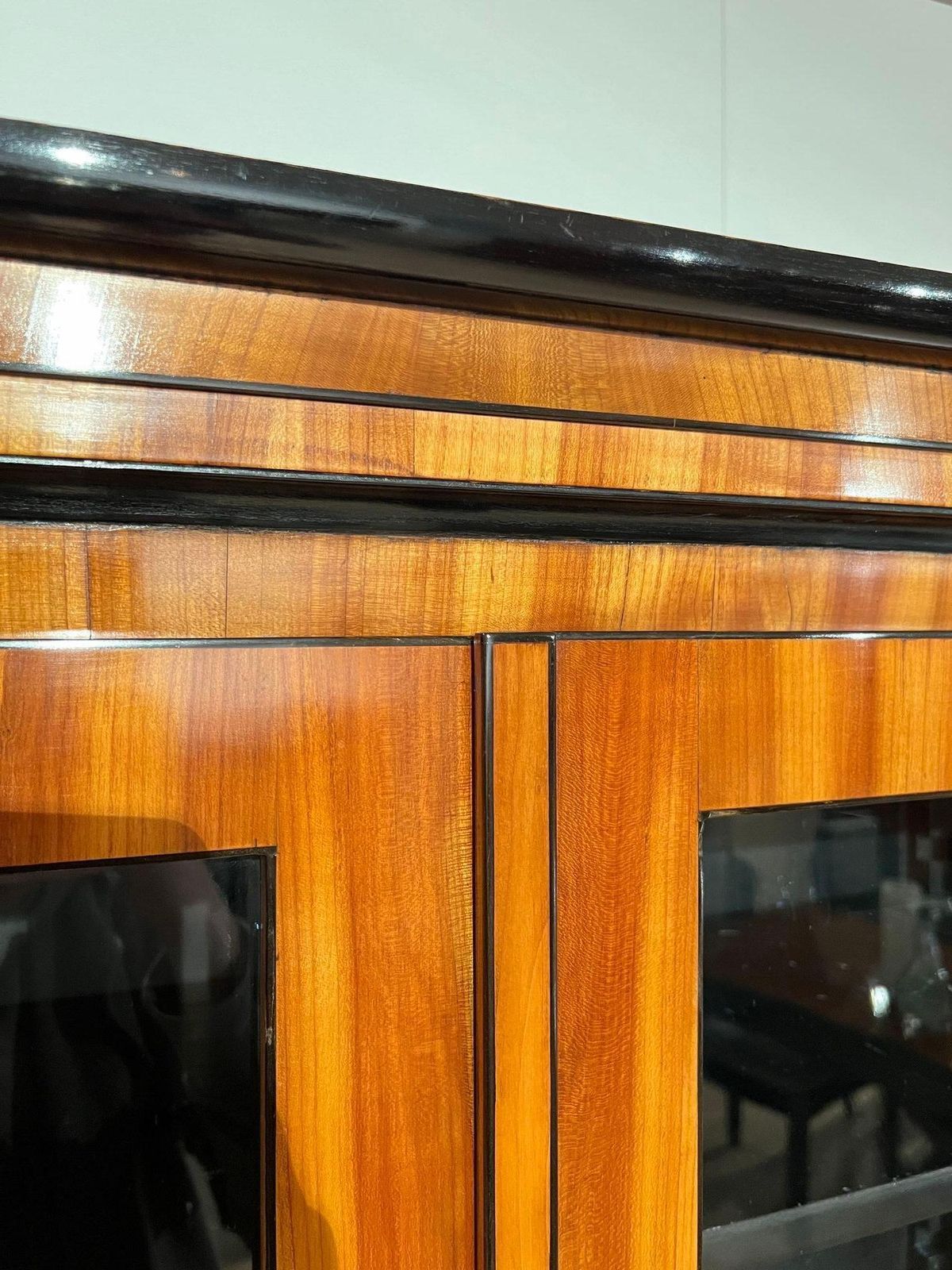 photo buy Biedermeier Bookcase, Cherry Veneer, South Germany Circa 1820
