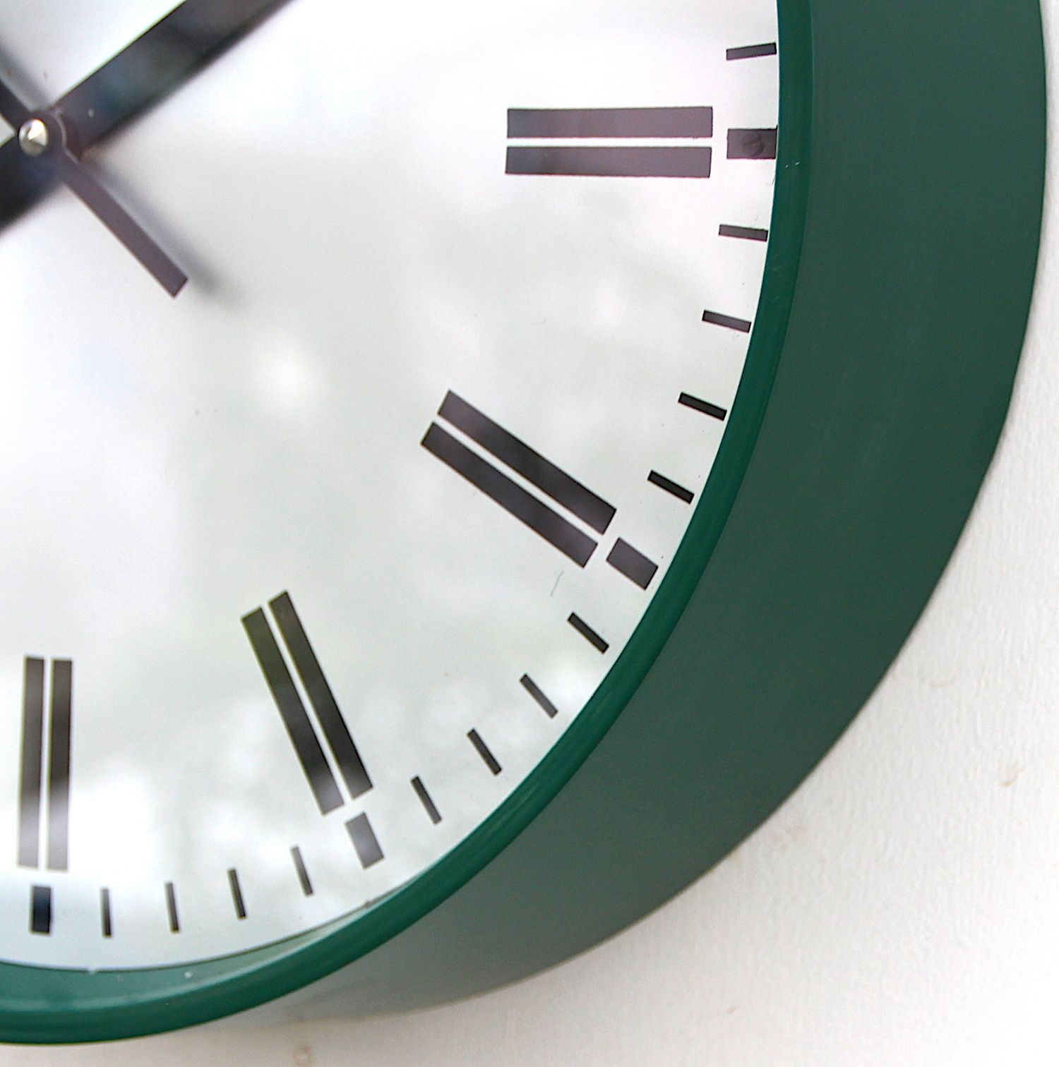1980s British Office/Commercial Industrial Wall Clock. Fully Guaranteed photo furniture