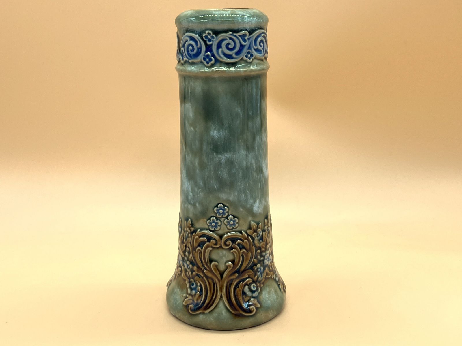 Georgie Smith Royal Doulton Pottery Art Nouveau Vase. 5754. C1910.