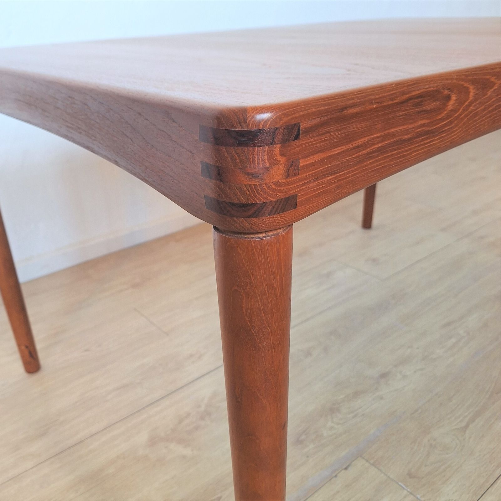 Extendable Teak Dining Table By Henry Walter Klein For Bramin, 1960s photo buy