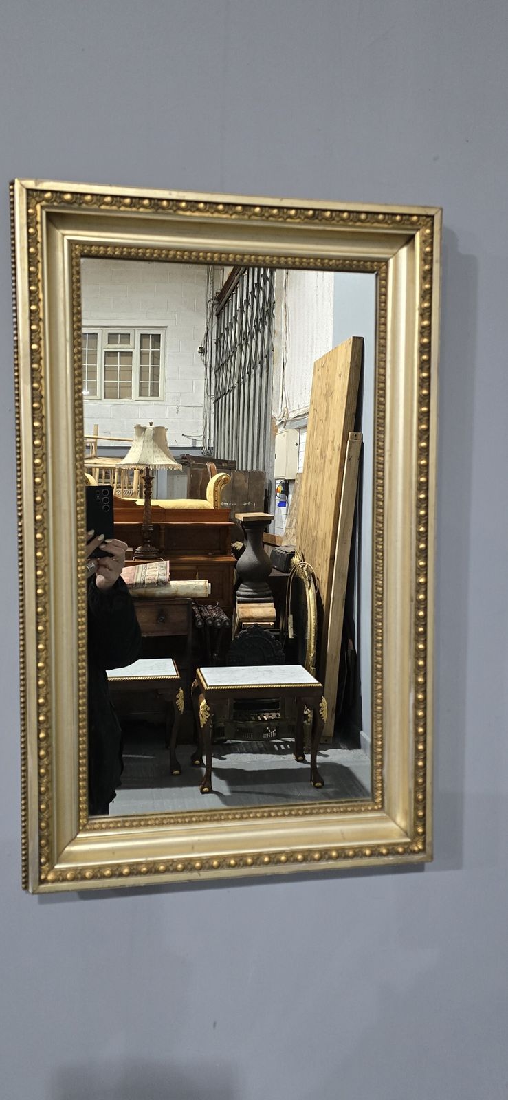 Wonderful Pair English Victorian Gilt Mirrors photo for sale