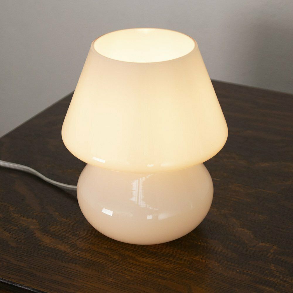 photo furniture Italian Murano Glass Mushroom Lamps, 1990s, Set Of 2