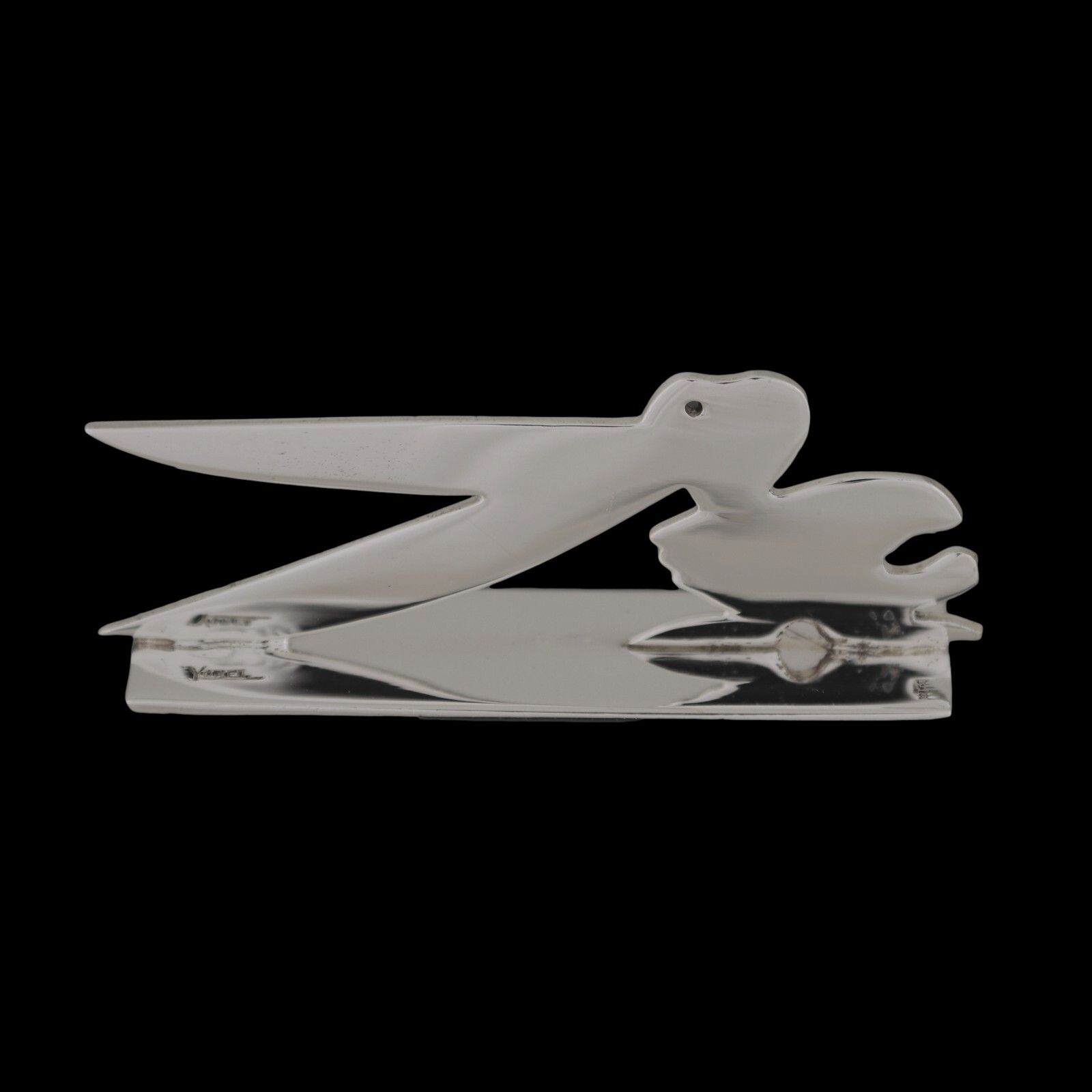 French Silver Plate Yorel Design Set Of 8 Animal Knife Rests photo Home Decor