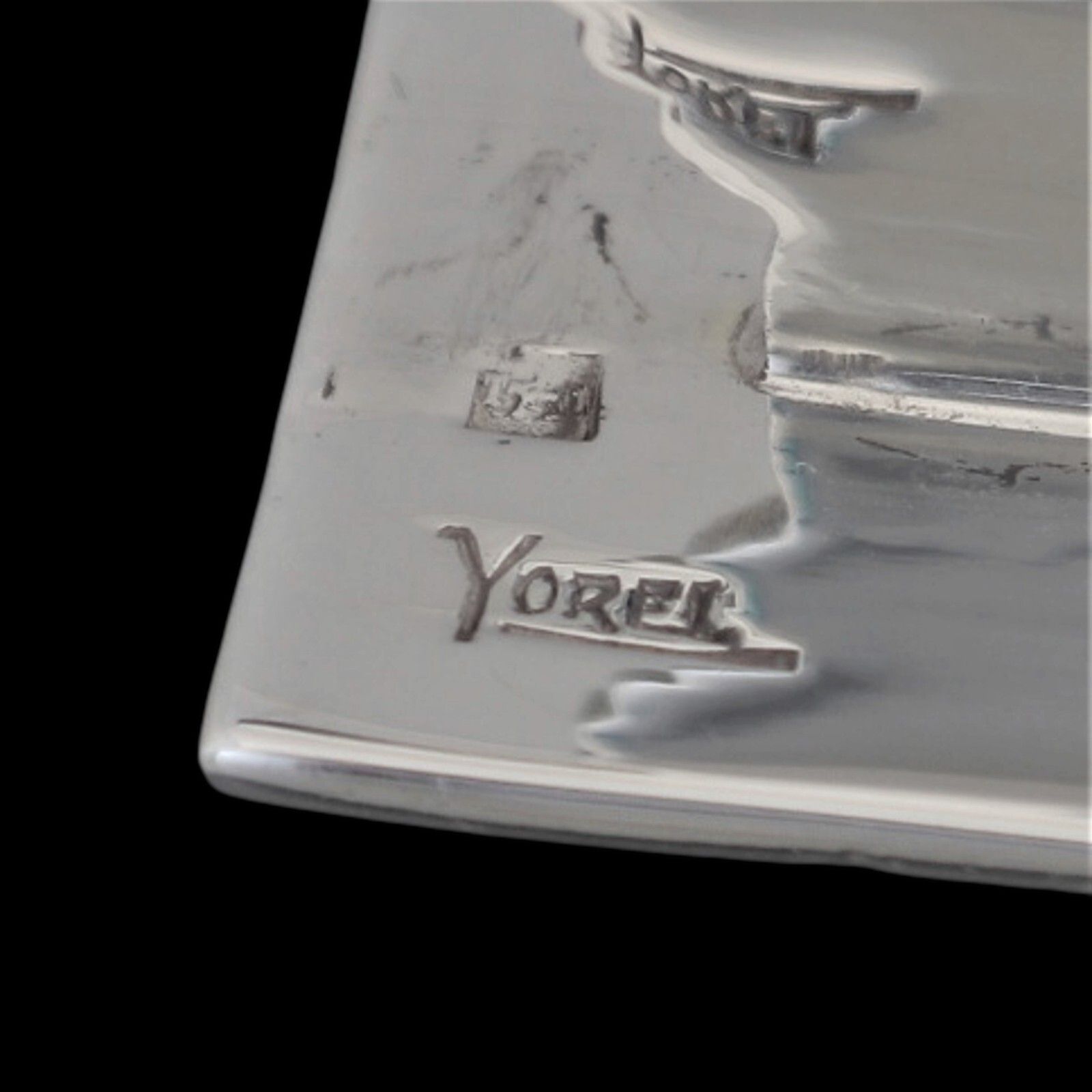 French Silver Plate Yorel Design Set Of 8 Animal Knife Rests photo vinterior
