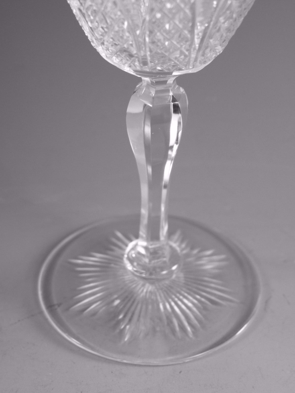 Antique Wine Glass Set Of 8 Very Fine & Delicate Wine Glasses photo Home Decor